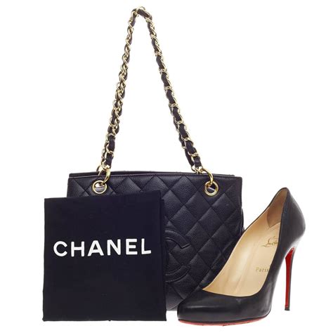 chanel petite timeless shopping tote.